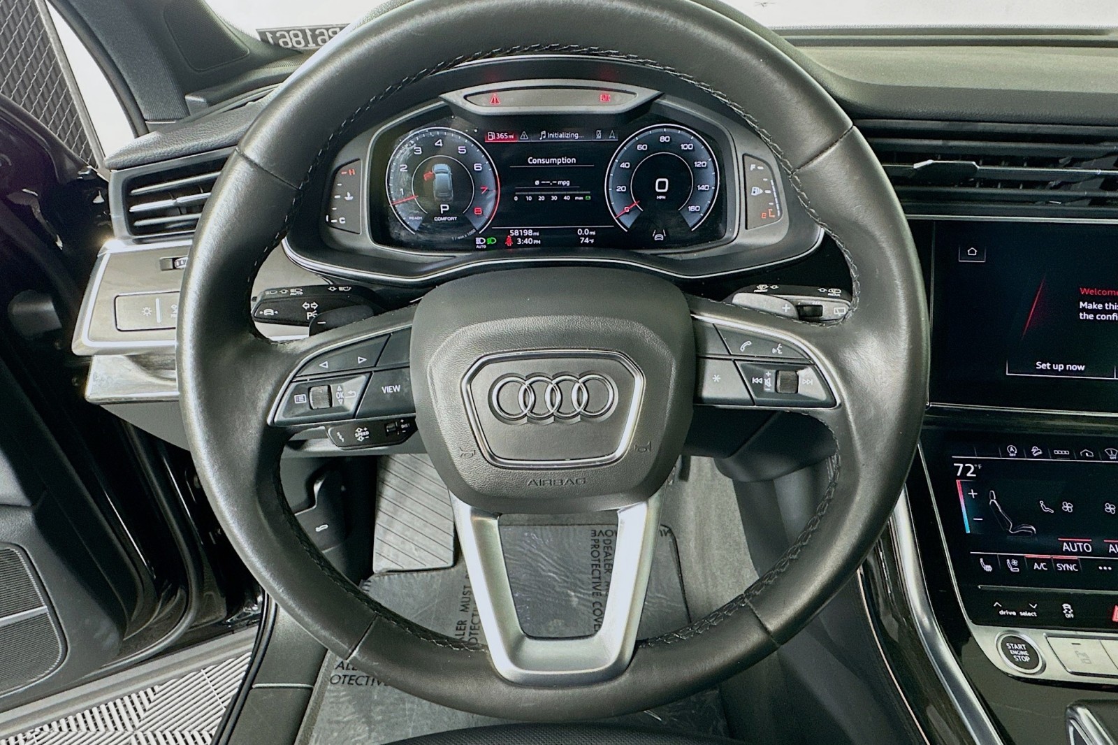 Used 2022 Mythos Black Metallic Audi Prestige image 19