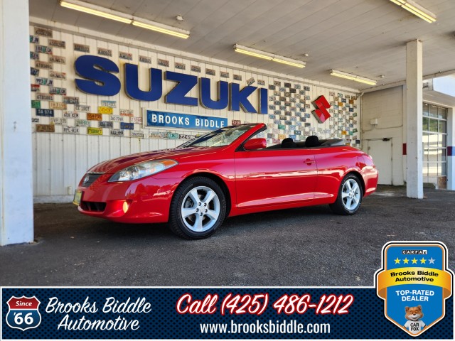 Absolutely Red 2006 Toyota Camry Solara SE V6 Coupe Front-Wheel Drive Automatic