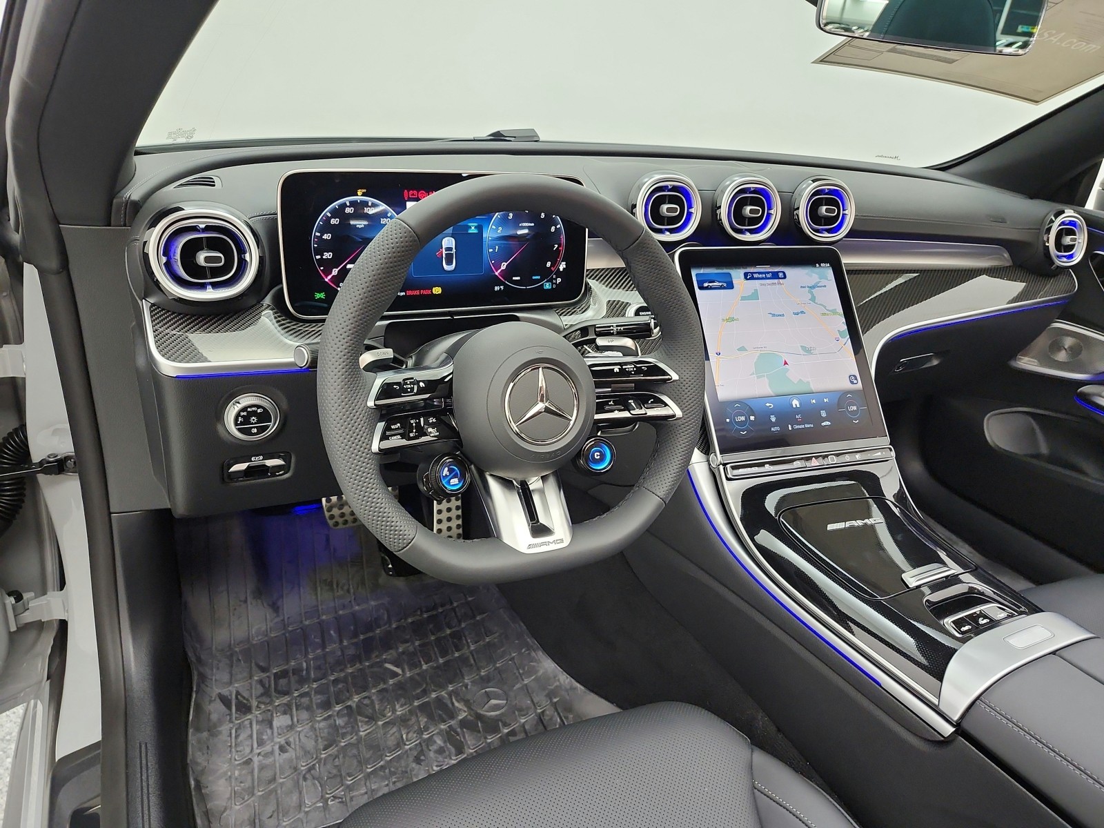 New 2027 ALPINE GREY Mercedes-Benz AMG® CLE 53 4MATIC+ Cabriolet image 9