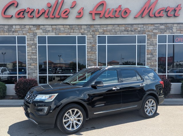 Shadow Black 2016 Ford Explorer SUV / Crossover All-Wheel Drive Automatic
