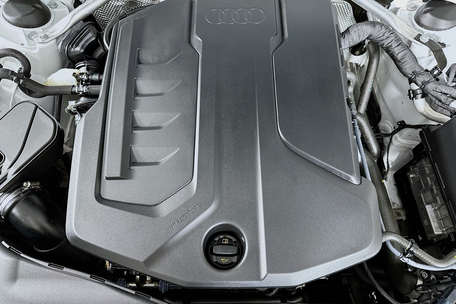 Used 2025 Glacier White Metallic Audi Premium Plus image 13