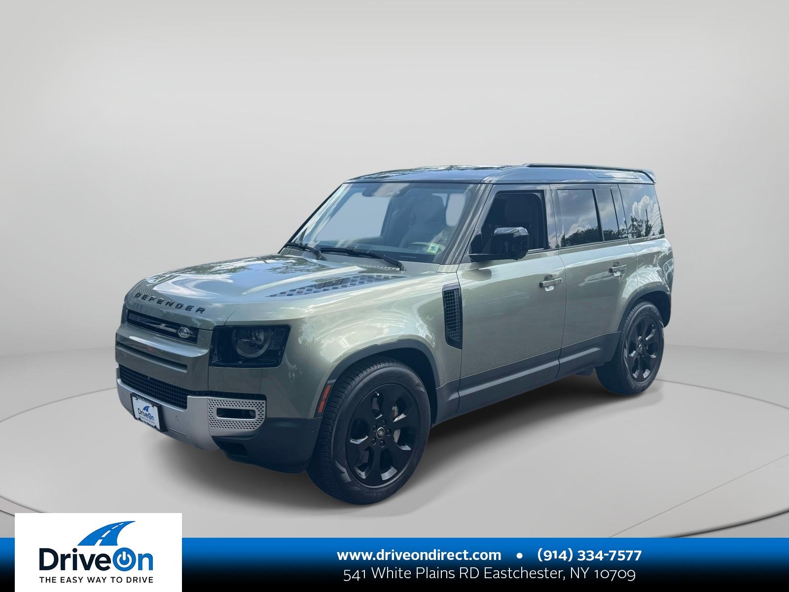 Pangea Green Metallic 2023 Land Rover Defender SUV / Crossover All-Wheel Drive Automatic