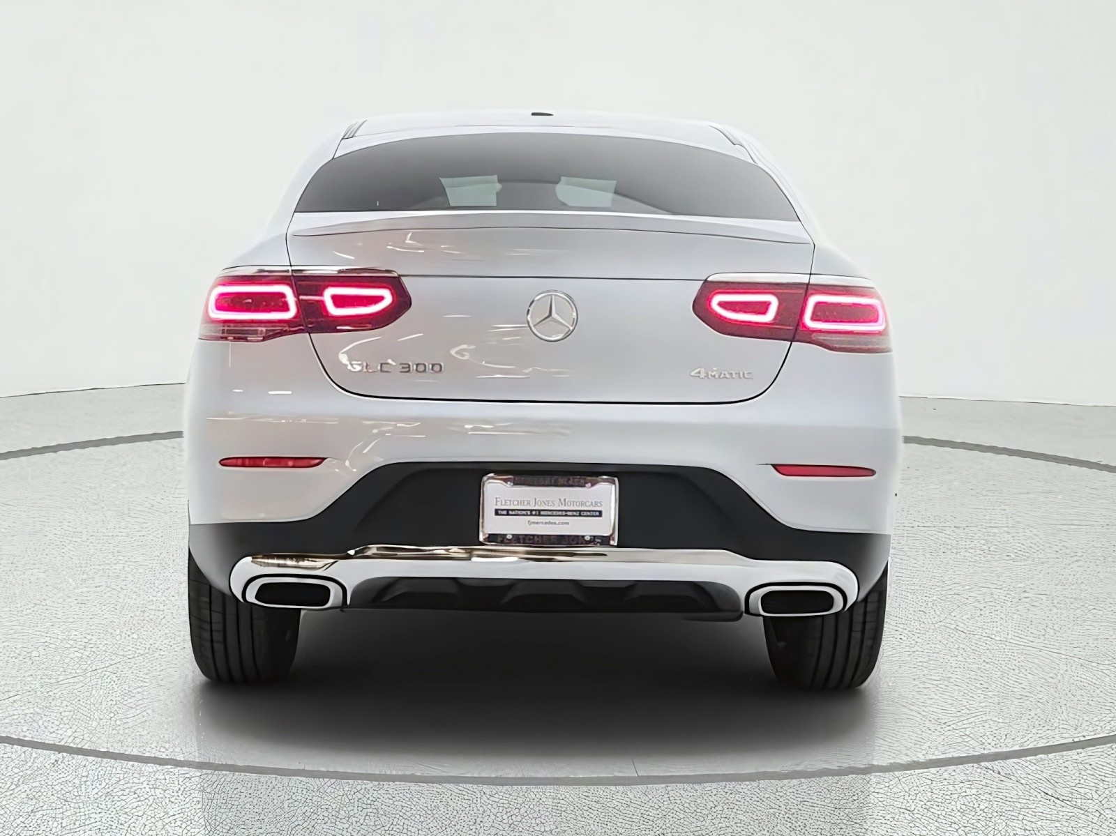Certified Used 2023 Cirrus Silver Metallic Mercedes-Benz GLC 300 4MATIC® Coupe image 6