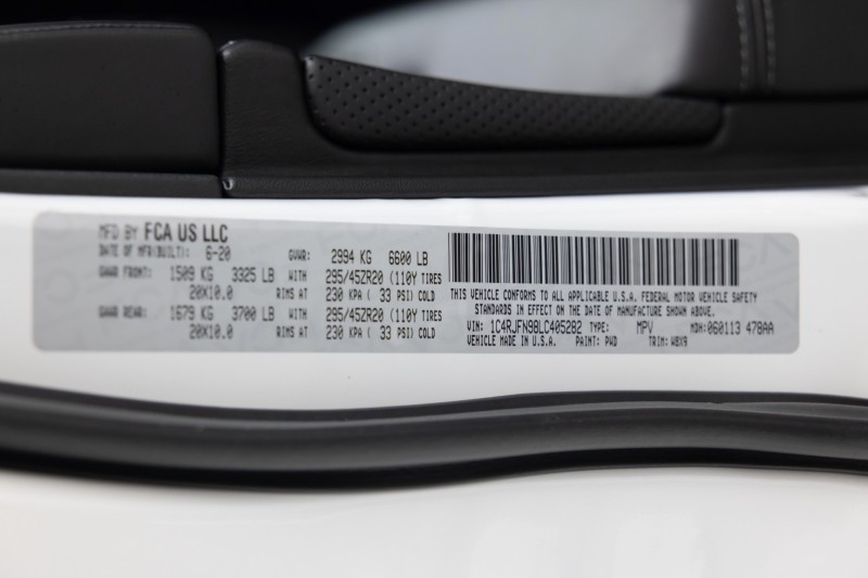 2020 Jeep Grand Cherokee Trackhawk Trackhawk in , 