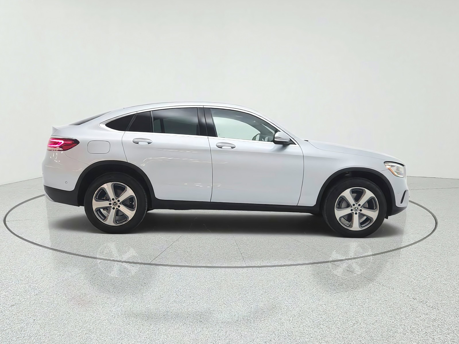 Certified Used 2023 Cirrus Silver Metallic Mercedes-Benz GLC 300 4MATIC® Coupe image 4