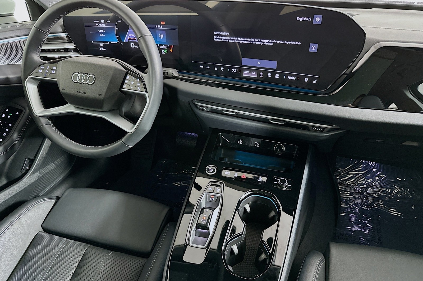 Used 2025 Glacier White Metallic Audi Premium Plus image 6