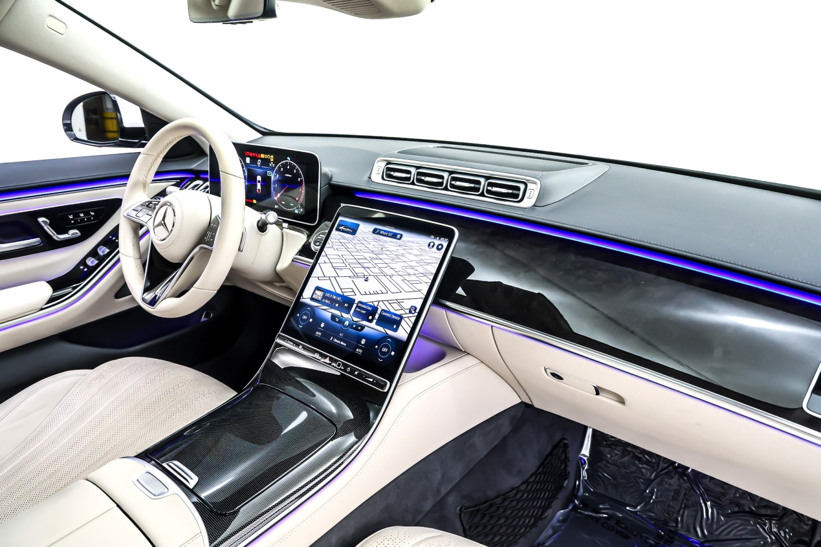 Certified Used 2023 MANUFAKTUR Diamond White Mercedes-Benz S 500 4MATIC® Sedan image 17