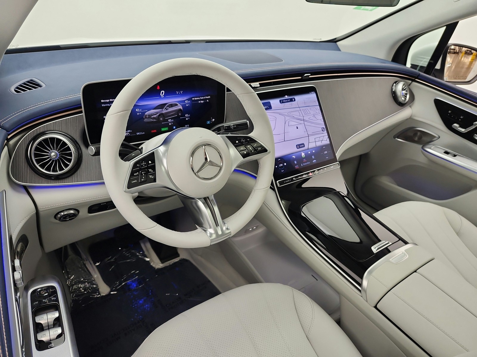 New 2026 Polar White Mercedes-Benz EQE 320+ image 9