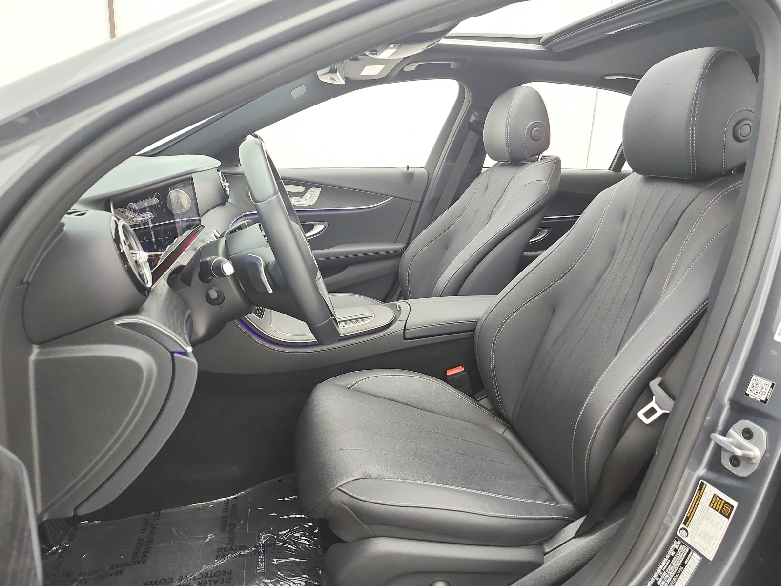 Used 2022 Selenite Grey Metallic Mercedes-Benz E 450 4MATIC® Sedan image 23