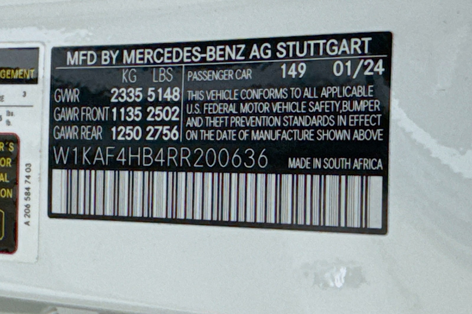 Certified Used 2024 Polar White Mercedes-Benz C 300 image 26