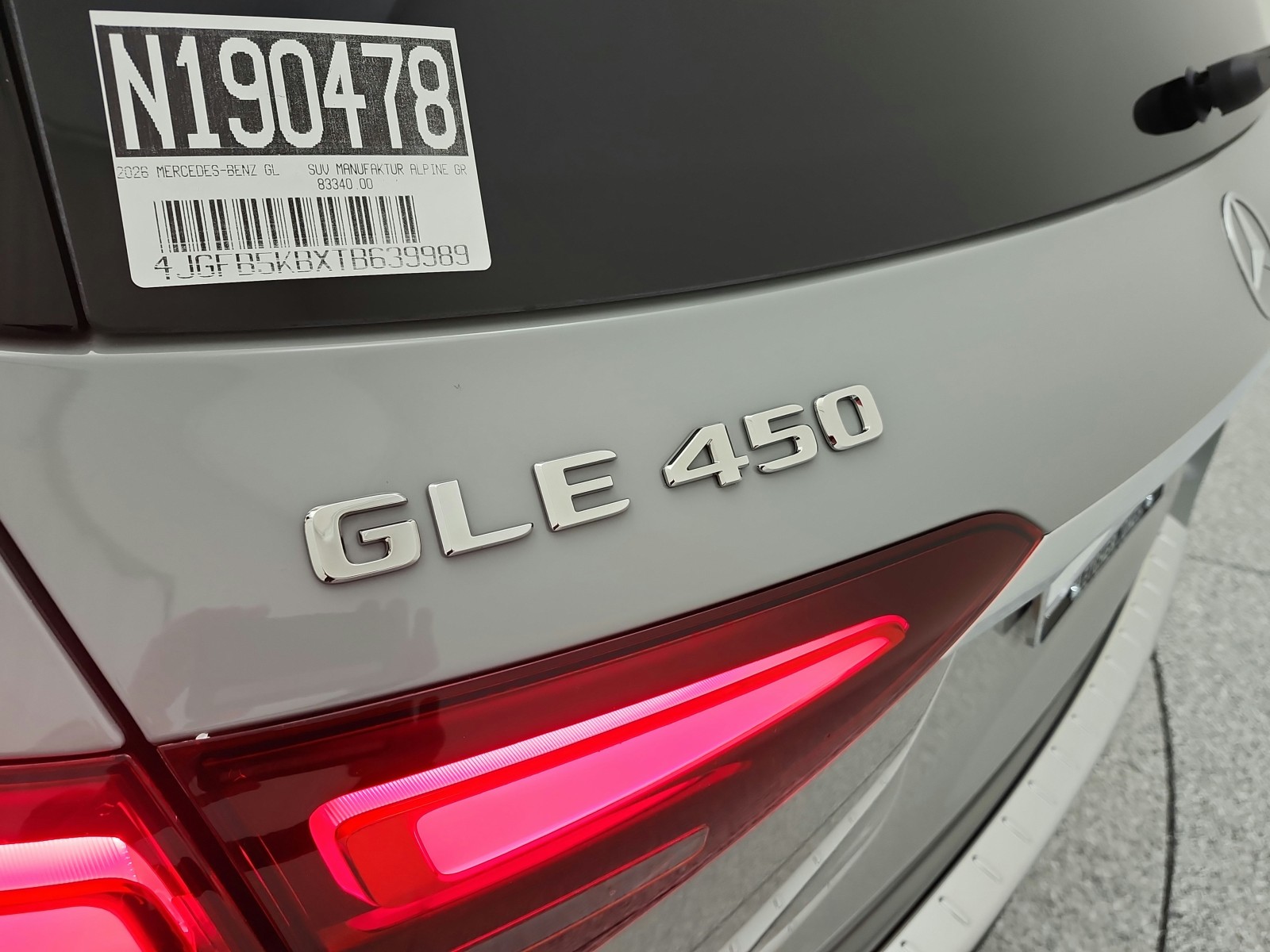 New 2026 MANUFAKTUR Alpine Grey Mercedes-Benz GLE 450 4MATIC® SUV image 16