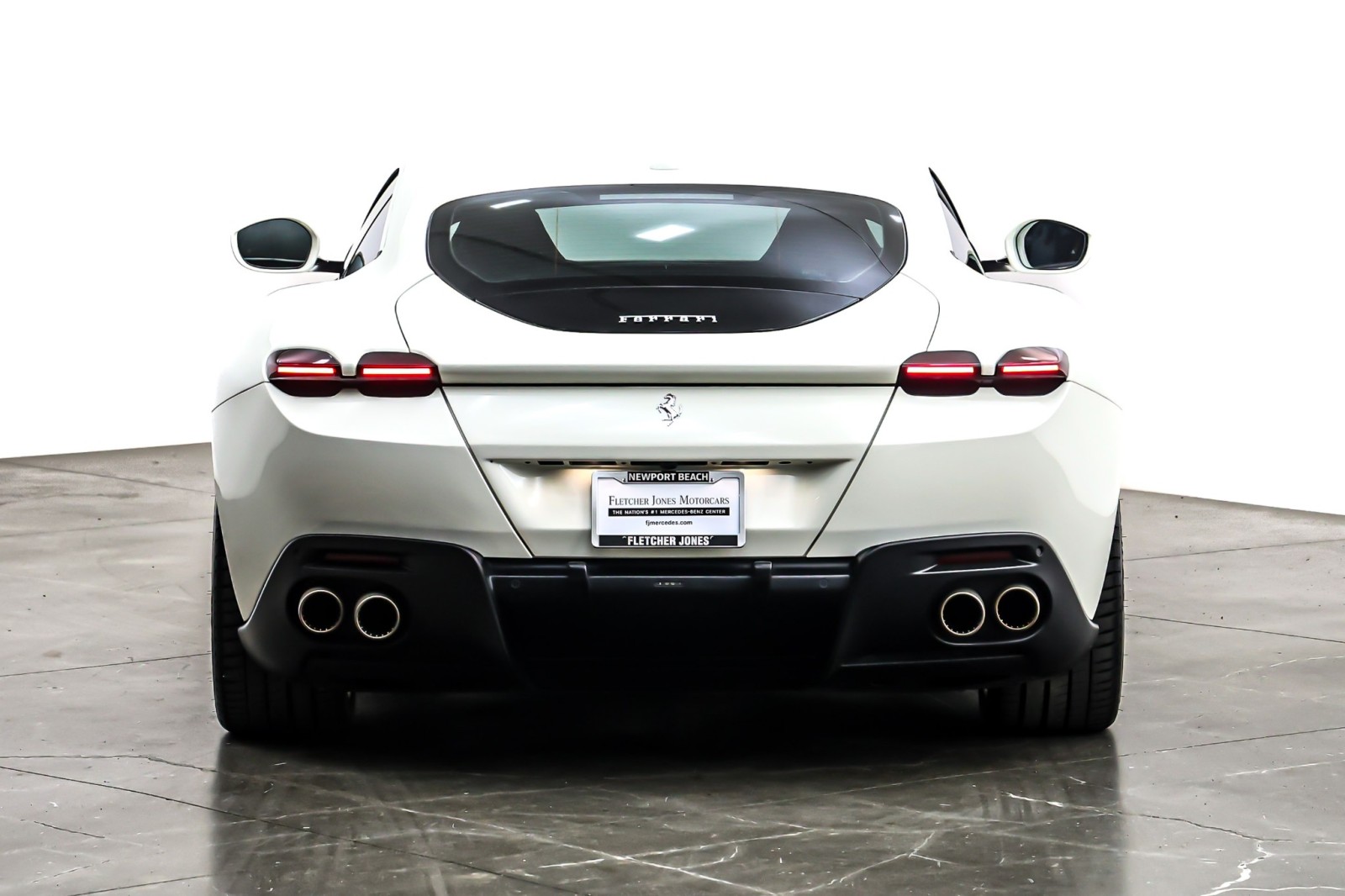 Used 2022 Bianco Avus Ferrari Coupe image 3