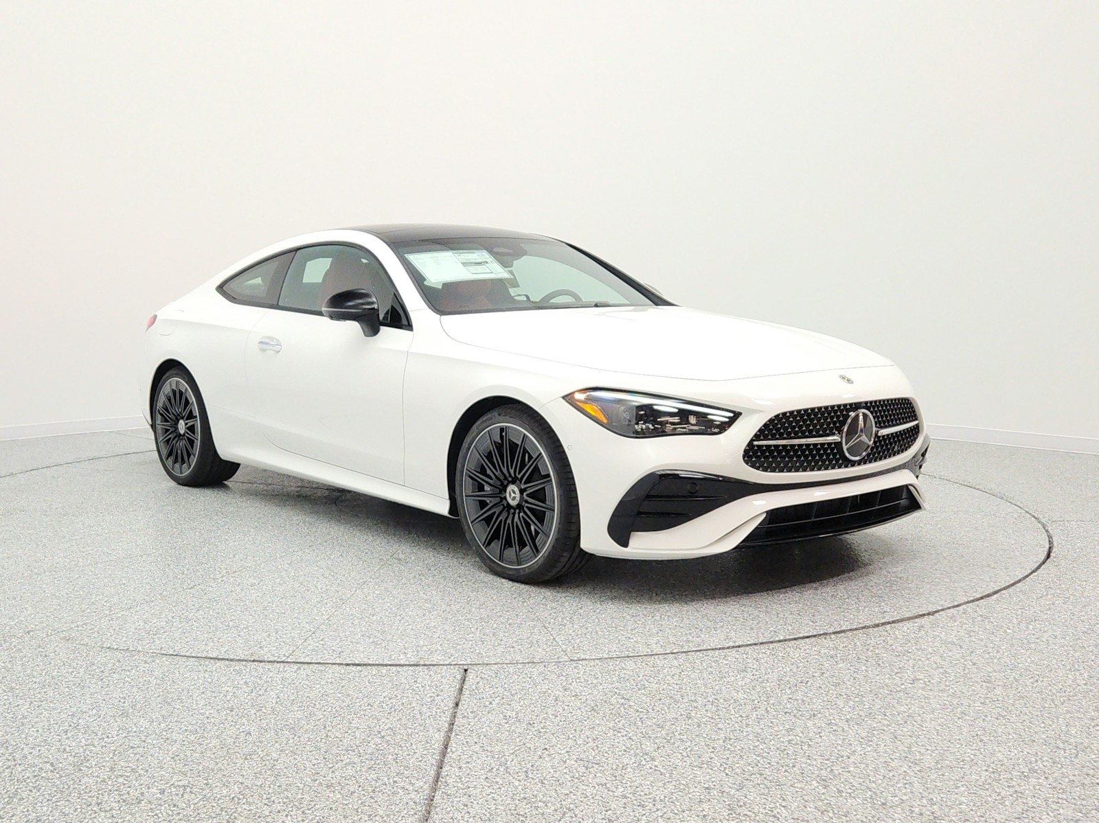 New 2026 Polar White Mercedes-Benz CLE 450 4MATIC® Coupe image 3
