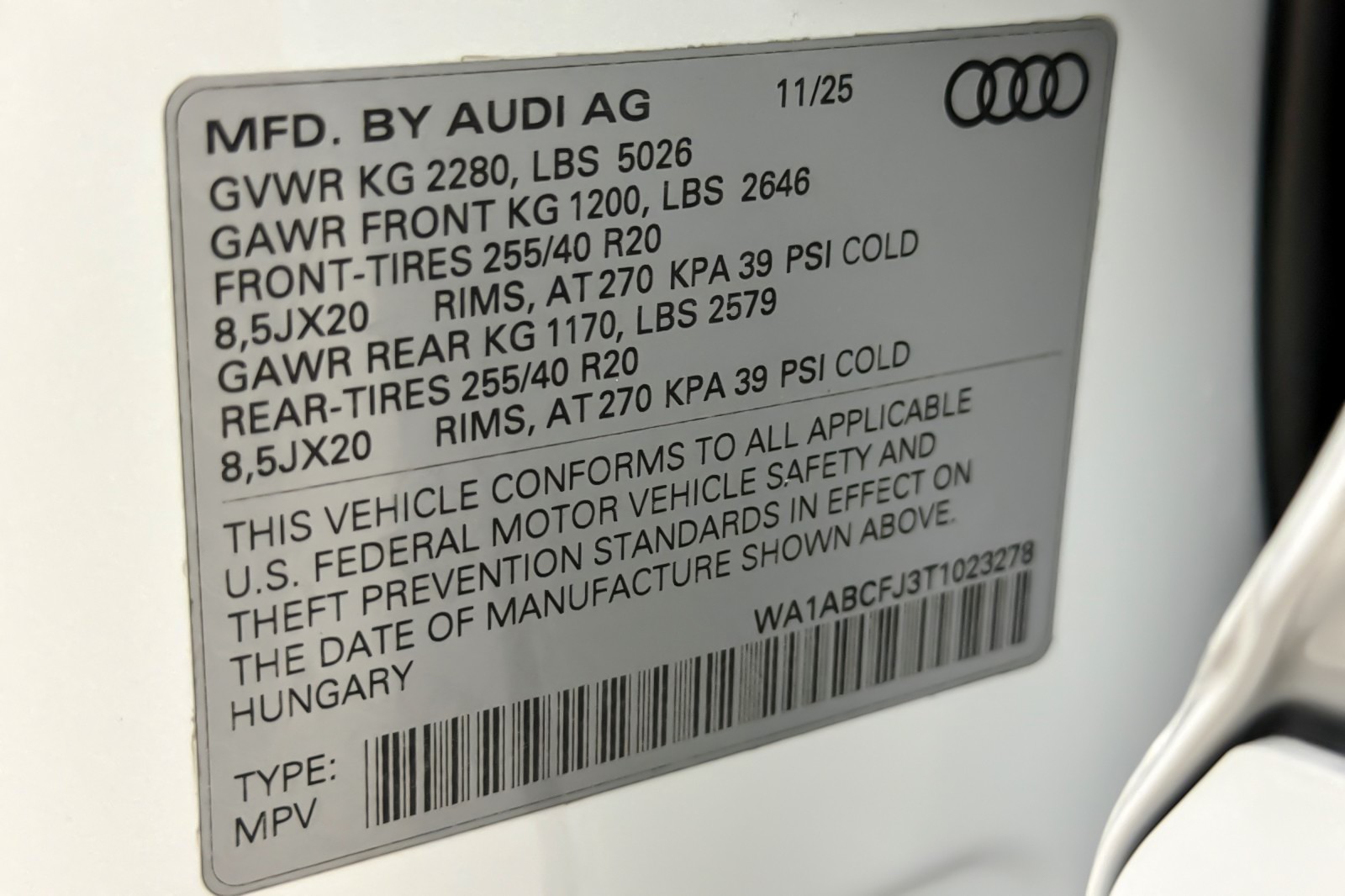New 2026 Glacier White Metallic Audi S line image 25