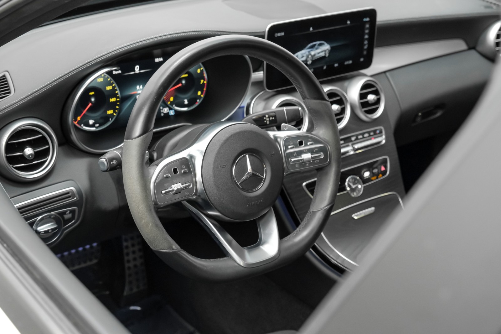 2021 Mercedes-Benz C-Class C300 AMGLine PremiumPkg NightPkg 19Alloys 17