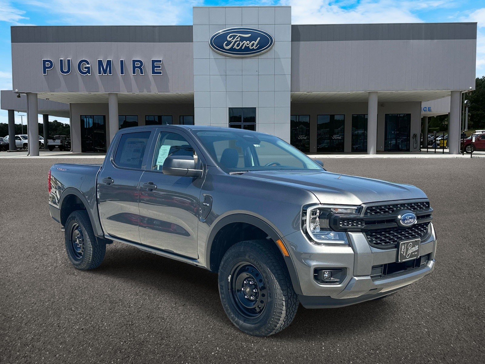 Carbonized Gray Metallic 2026 Ford Ranger XL SuperCrew RWD Pickup Truck 4X2 Automatic