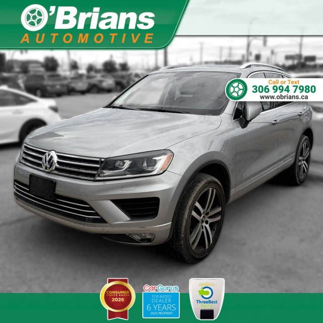 Tungsten Silver Metallic 2016 Volkswagen Touareg SUV / Crossover Automatic
