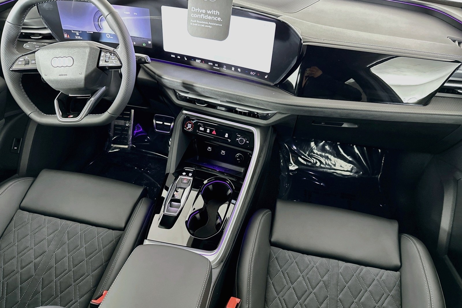 New 2026 Glacier White Metallic Audi Premium Plus image 6