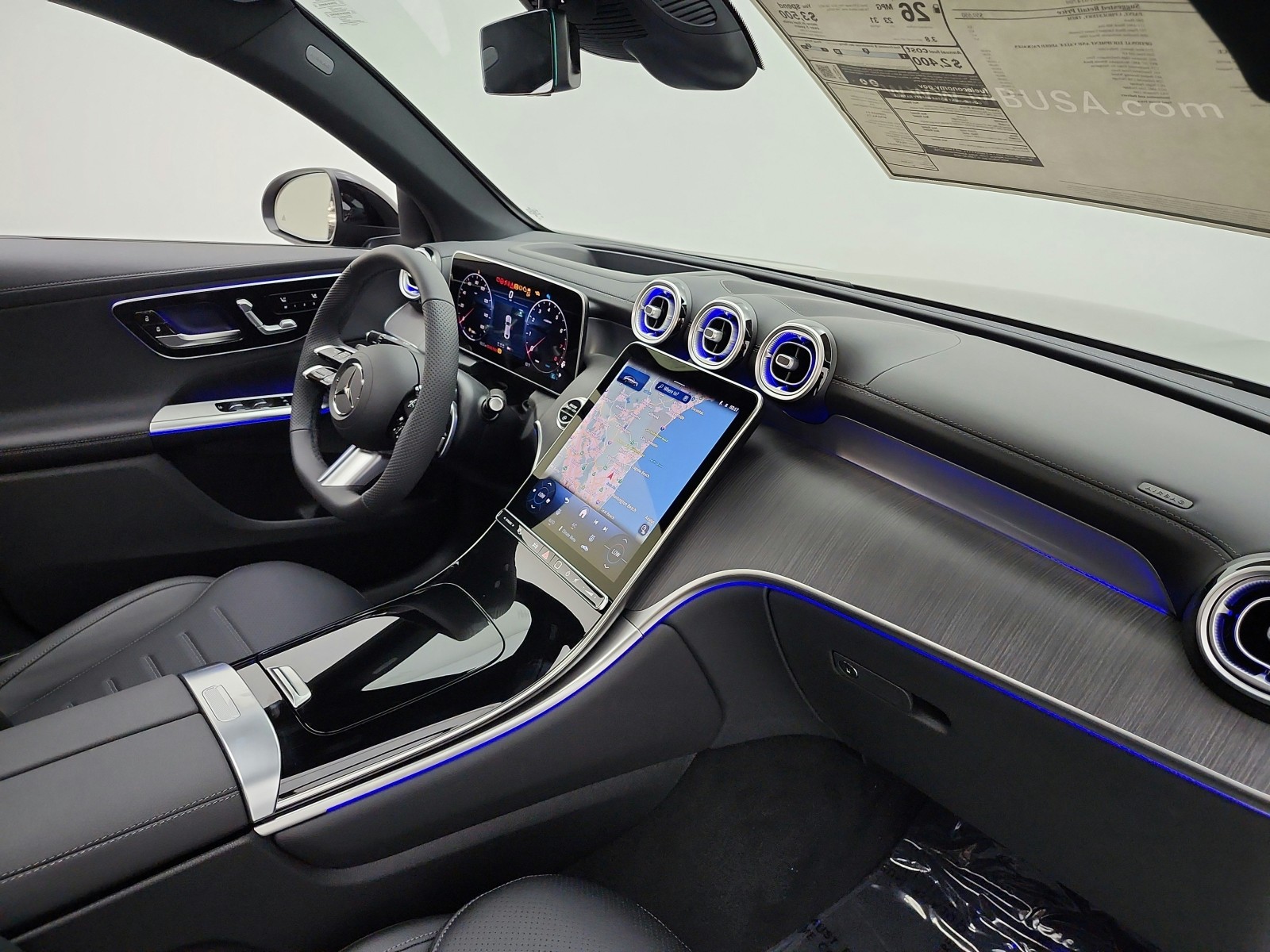 New 2026 Black Mercedes-Benz GLC 300 4MATIC® Coupe image 13