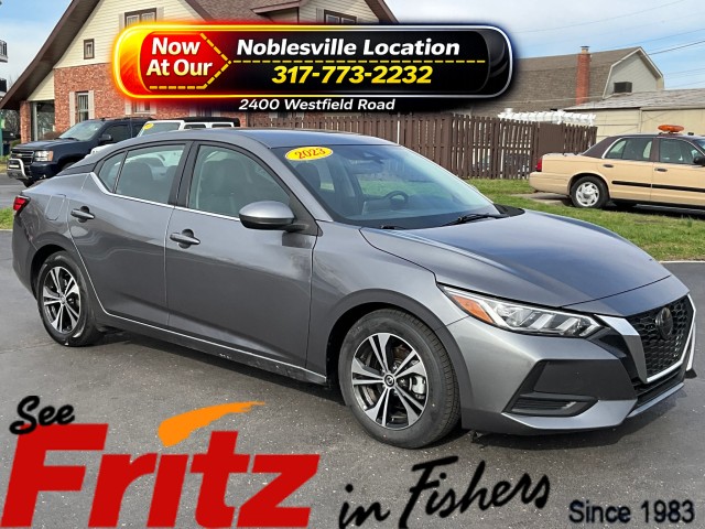 Gray (Gun Metallic) 2023 Nissan Sentra SV FWD Sedan Front-Wheel Drive Automatic