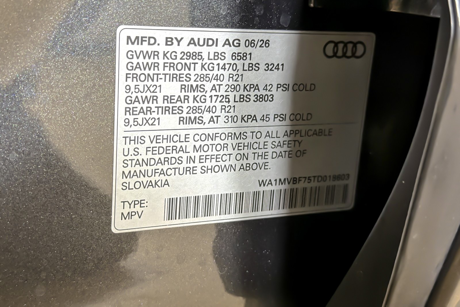 New 2026 Daytona Gray Pearl Effect Audi S line Premium Plus 55 quattro *Ltd Avail* image 27