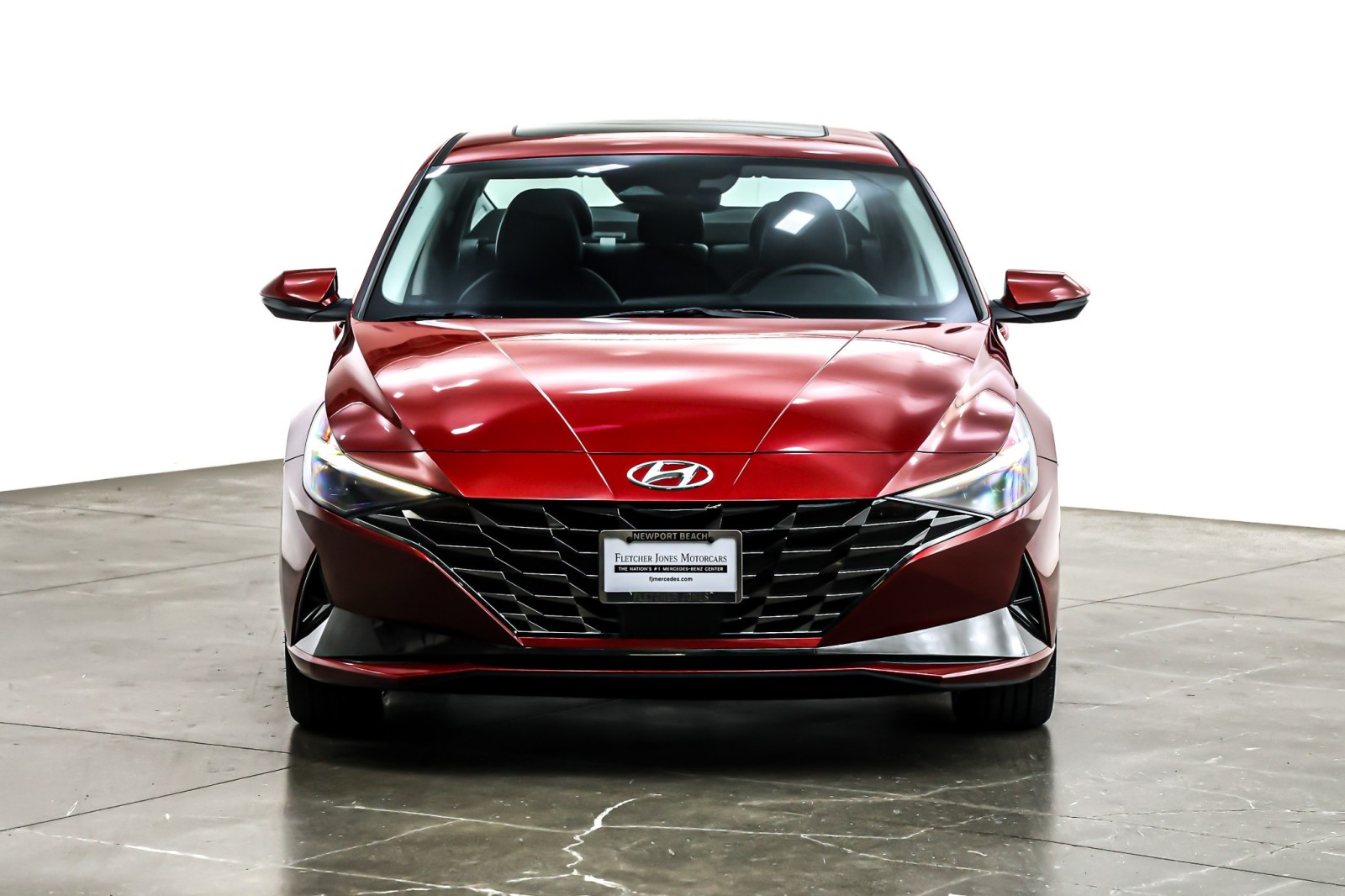 Used 2023 Ultimate Red Hyundai Limited image 3