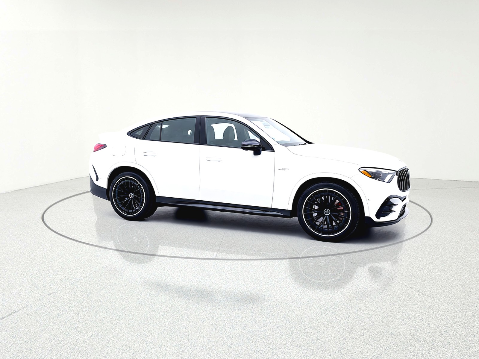 New 2026 MANUFAKTUR Moonlight White Metallic Mercedes-Benz AMG® GLC 43 4MATIC Coupe image 19
