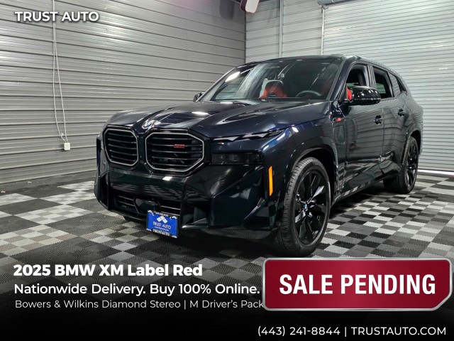 Carbon Black Metallic 2025 BMW XM SUV / Crossover All-Wheel Drive 8-Speed Automatic
