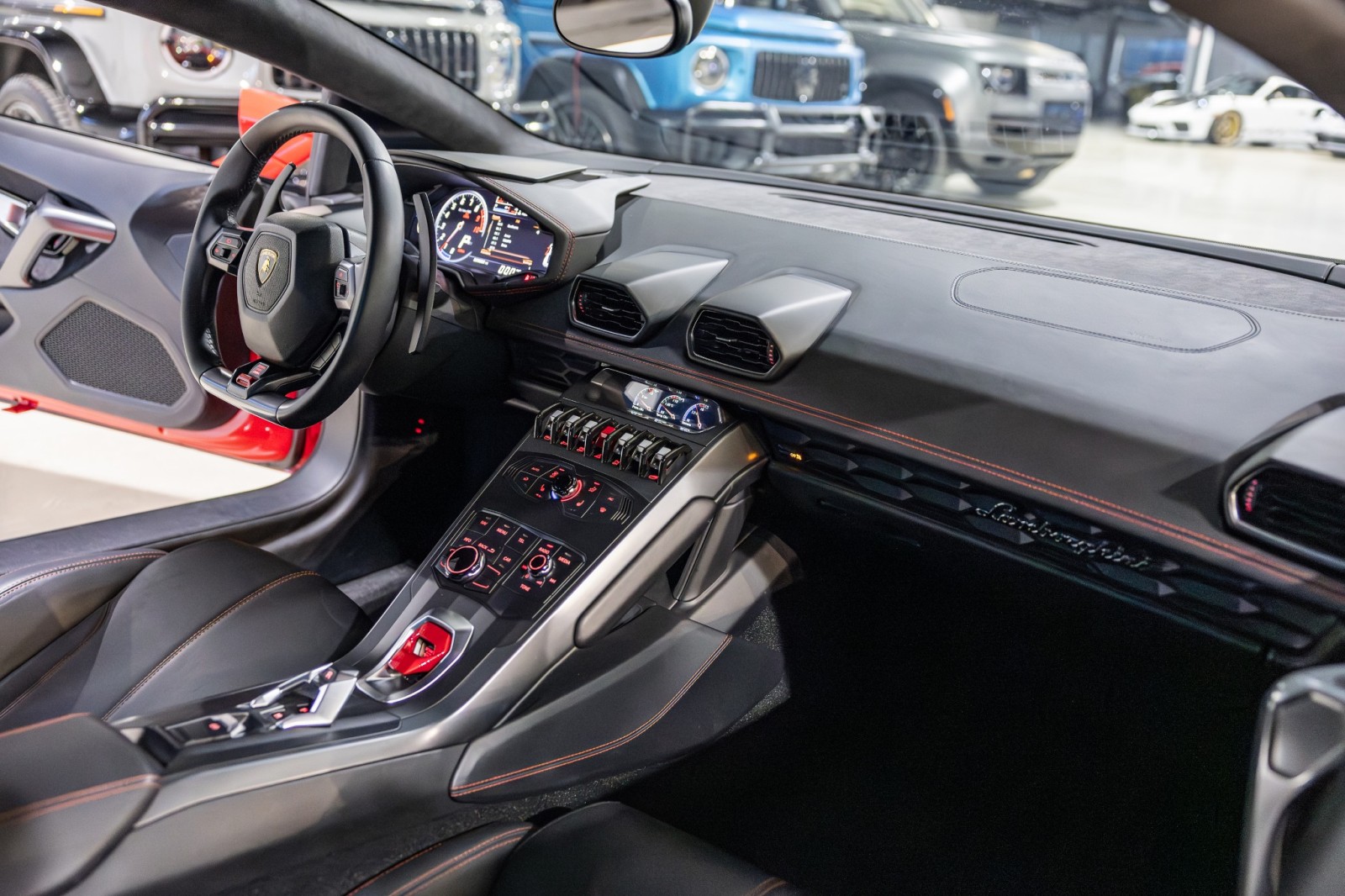 Used Car 2017 Lamborghini Huracan  - Giano Wheels - Rosso Mars Metallic - Transparent Engine Bonnet For Sale Under $220,000 In Boerne, Texas