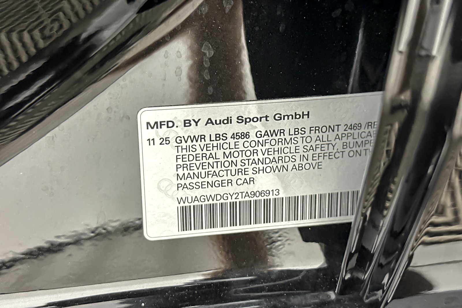 New 2026 Mythos Black Metallic Audi quattro image 23