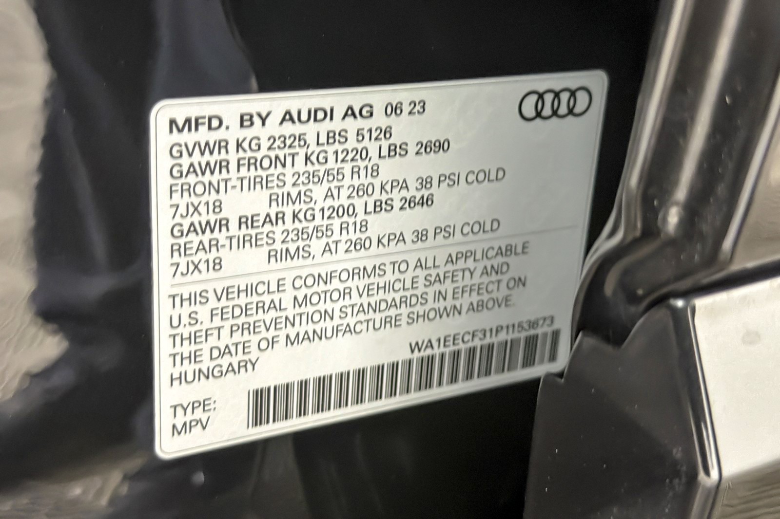 Used 2023 Mythos Black Metallic Audi S line Premium Plus 45 TFSI quattro image 27