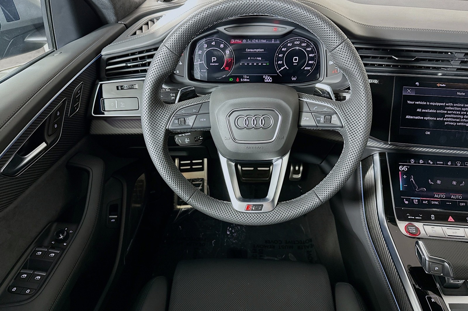 New 2026 Mythos Black Metallic Audi performance image 5