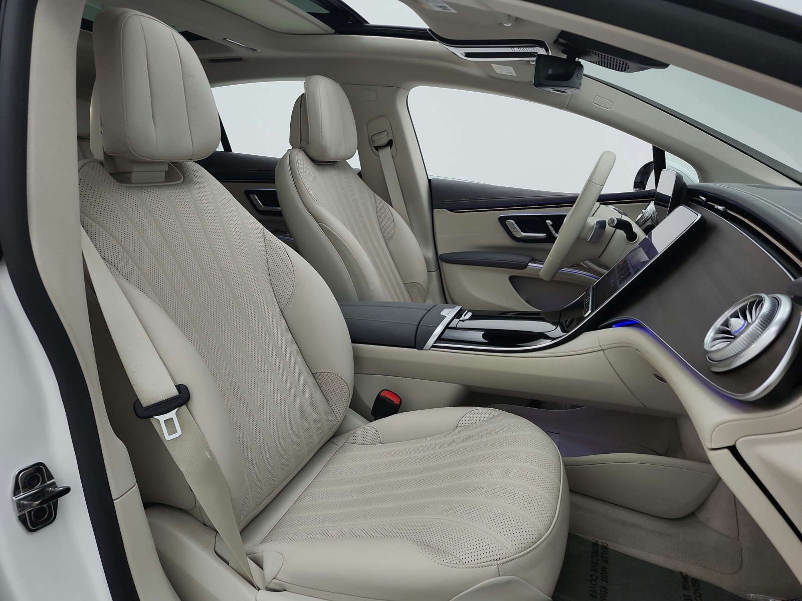 Used 2022 Polar White Mercedes-Benz EQS 450+ Sedan image 32