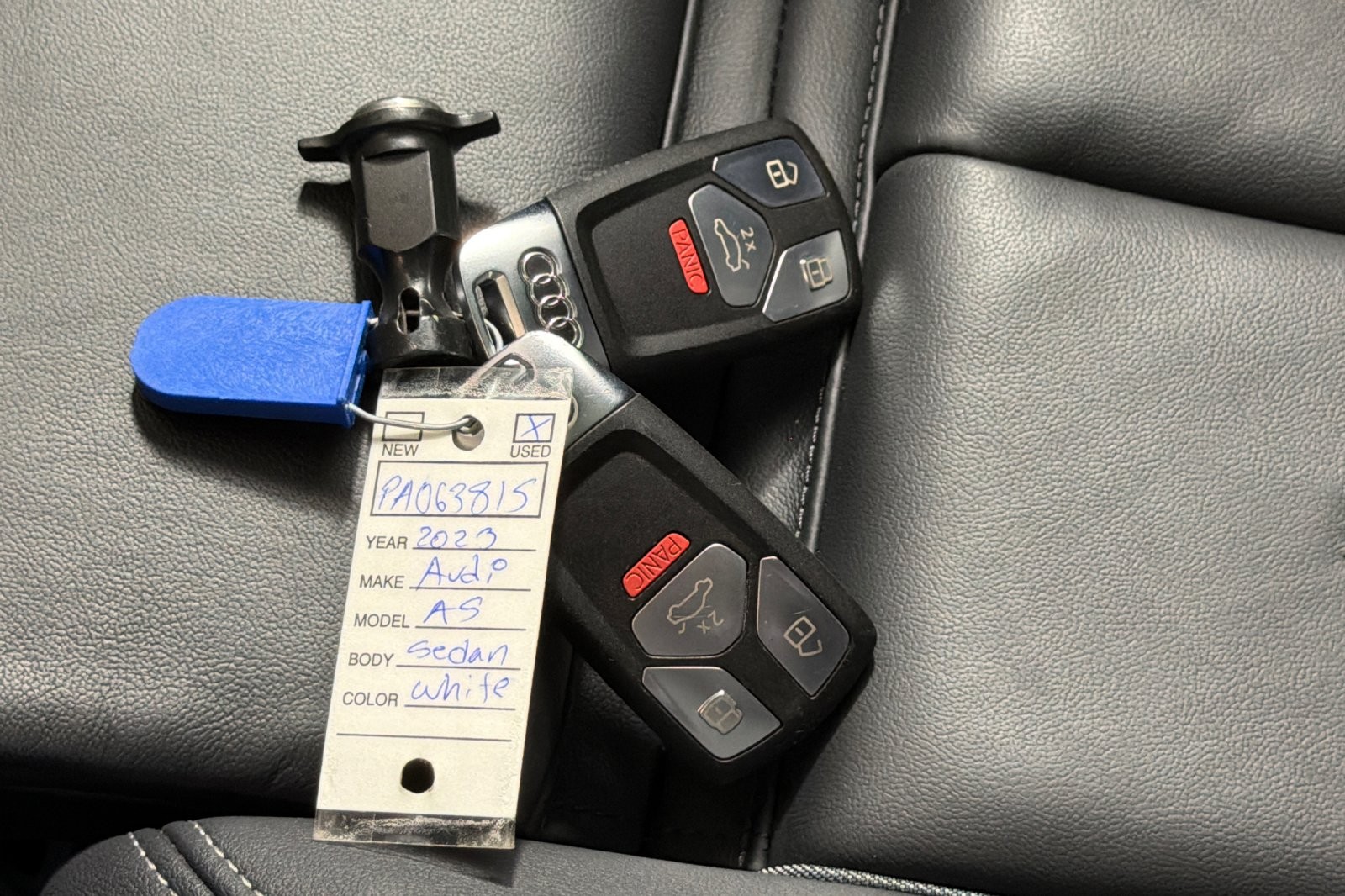 Used 2023 Glacier White Metallic Audi S line Premium 45 TFSI quattro image 23