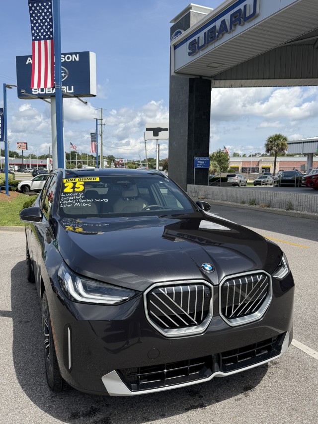 Gray (Dark Graphite Metallic) 2025 BMW X3 SUV / Crossover All-Wheel Drive Automatic