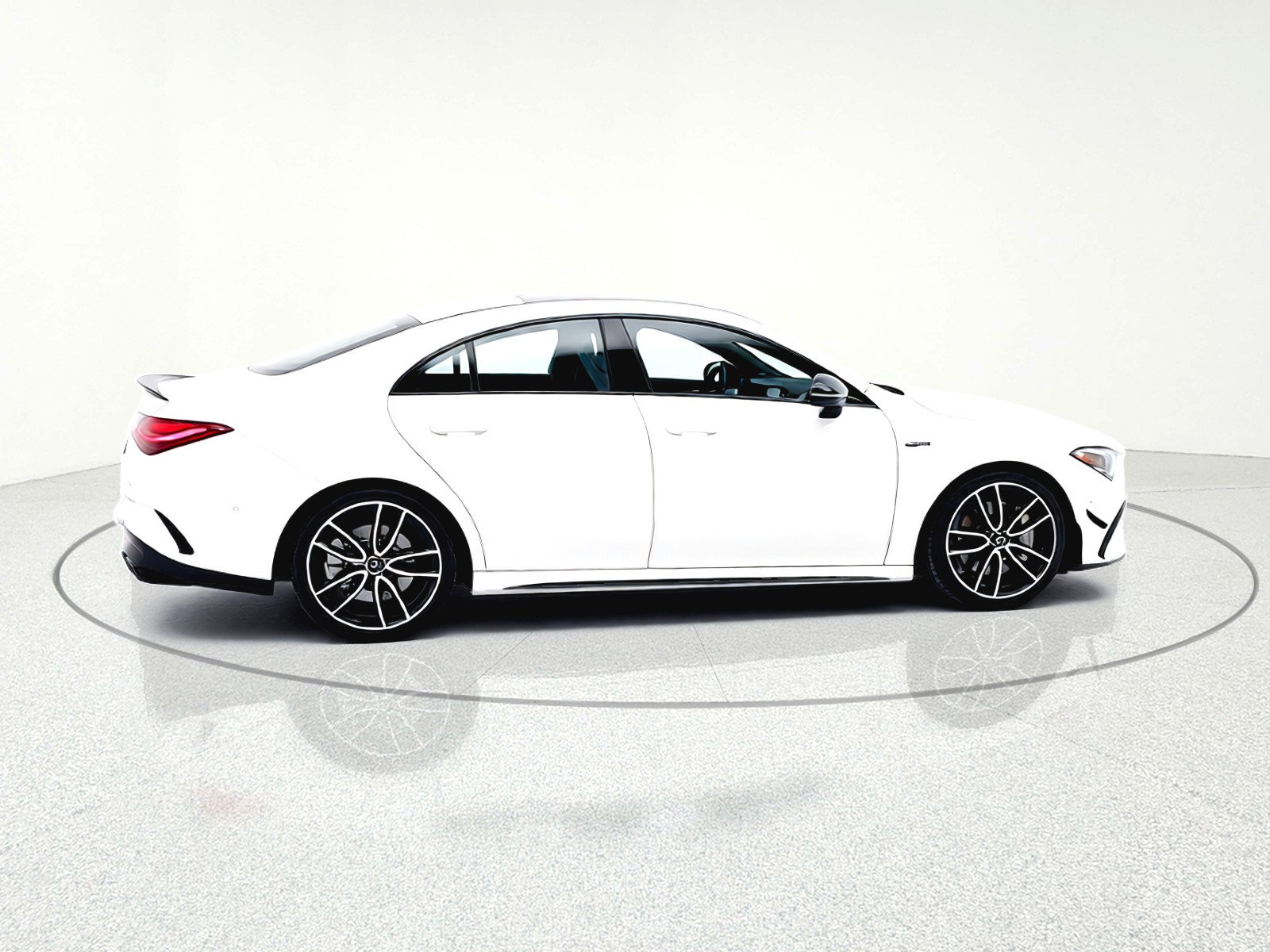 Certified Used 2025 Polar White Mercedes-Benz AMG® CLA 35 4MATIC Coupe image 13