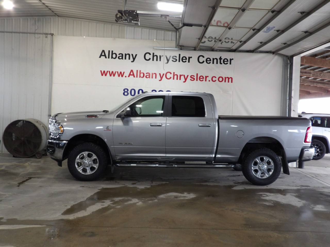 BIL SILVER 2021 RAM 3500 Big Horn Crew Cab 4WD Pickup Truck Four-Wheel Drive Automatic