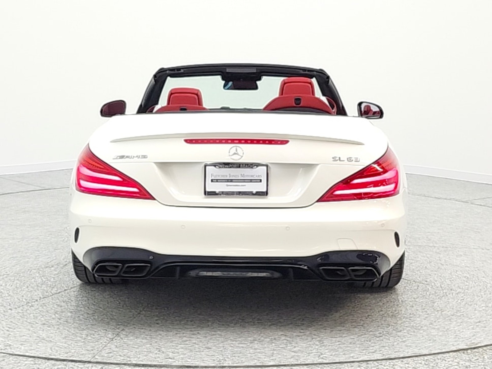 Used 2019 designo Diamond White Metallic Mercedes-Benz AMG® SL 63 Roadster image 6