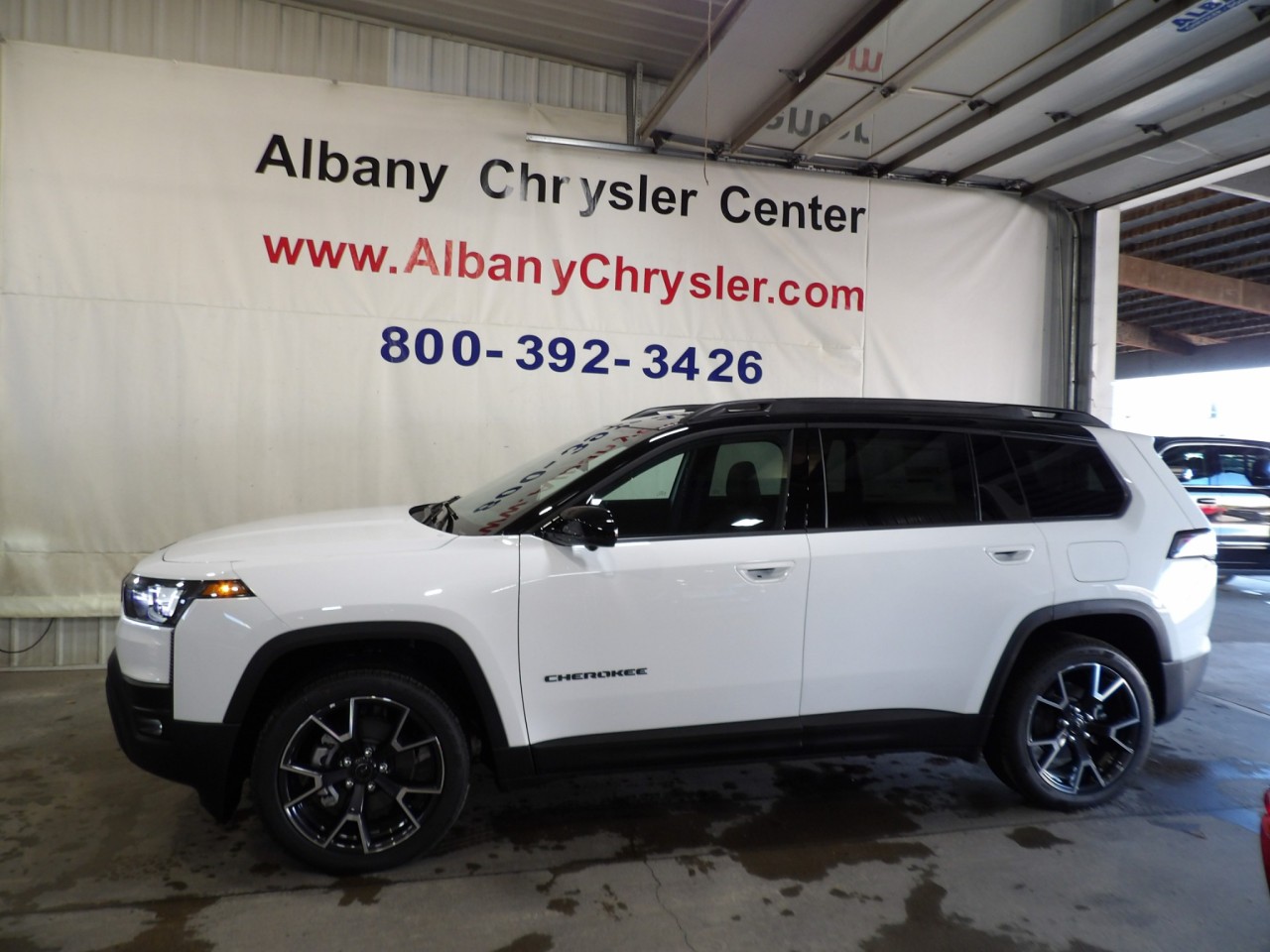 Bright White Clearcoat 2026 Jeep Cherokee Overland 4WD SUV / Crossover Four-Wheel Drive Automatic