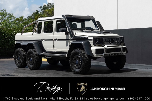 /2015 Mercedes-Benz G-63 Amg 6X6