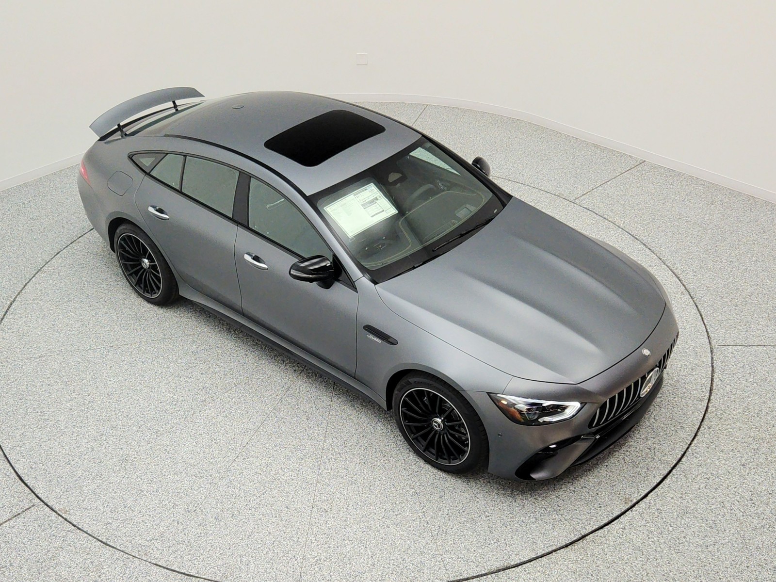 New 2026 MANUFAKTUR Exclusive Selenite Grey Magno Mercedes-Benz AMG® GT 43 4-Door Coupe image 18