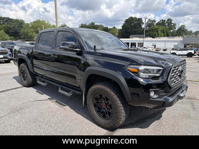 Black 2023 Toyota Tacoma Pickup Truck Four-Wheel Drive Automatic
