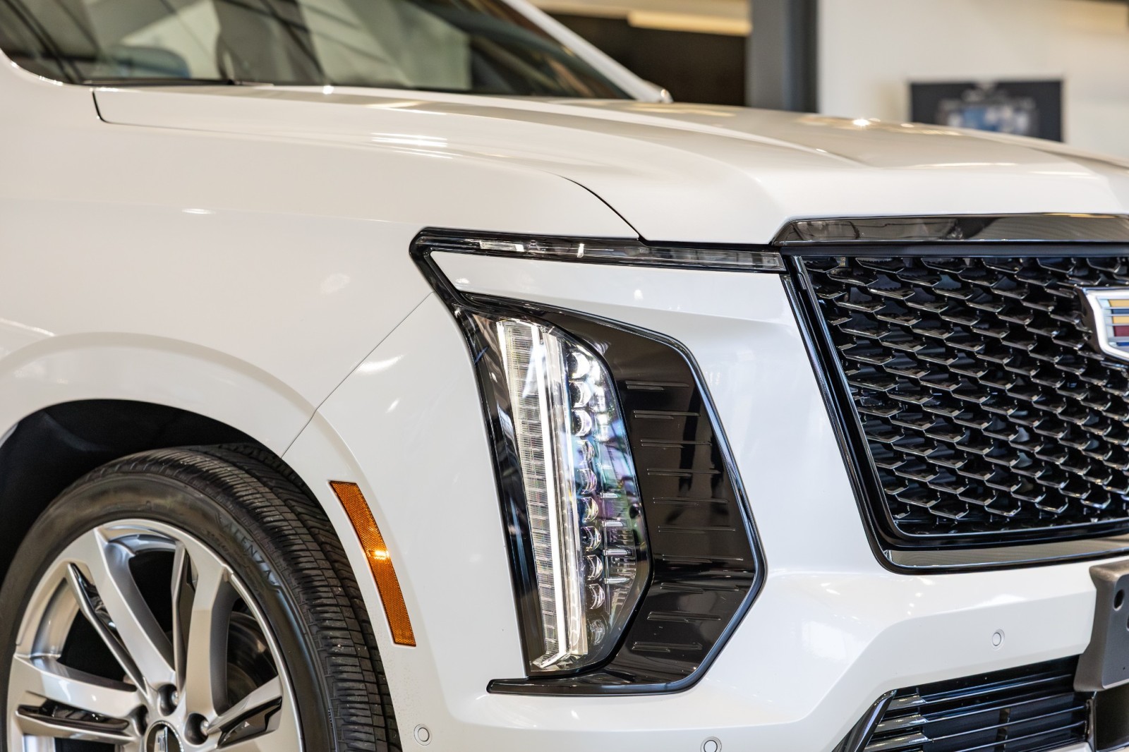 Used Car 2025 Cadillac Escalade  4wd Sport Platinum - 24 Inch Wheels - Crystal White Paint For Sale Under $120,000 In Boerne, Texas