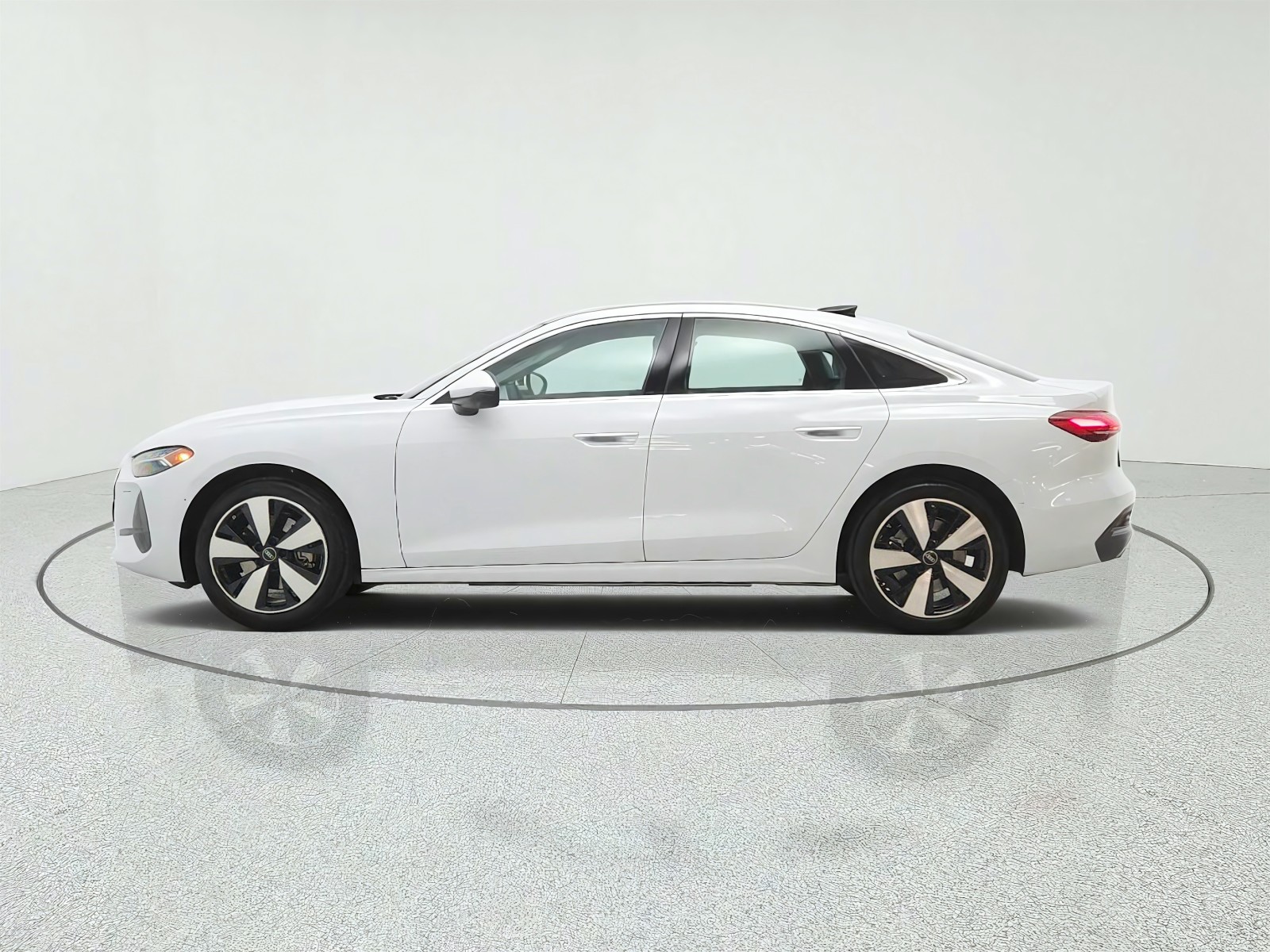 Used 2025 Glacier White Metallic Audi Premium Plus image 8