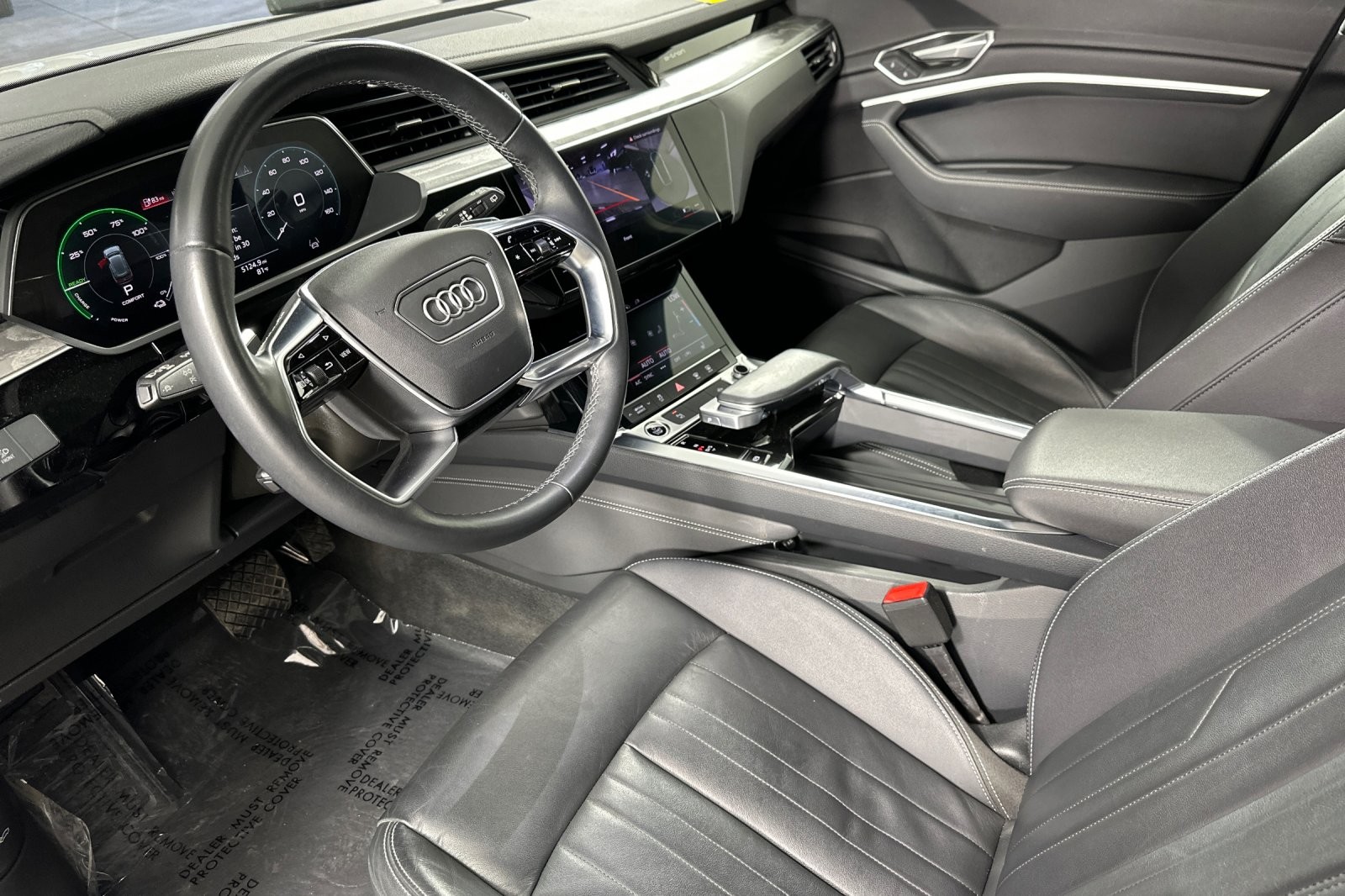 Used 2023 Glacier White Metallic Audi Premium quattro image 9