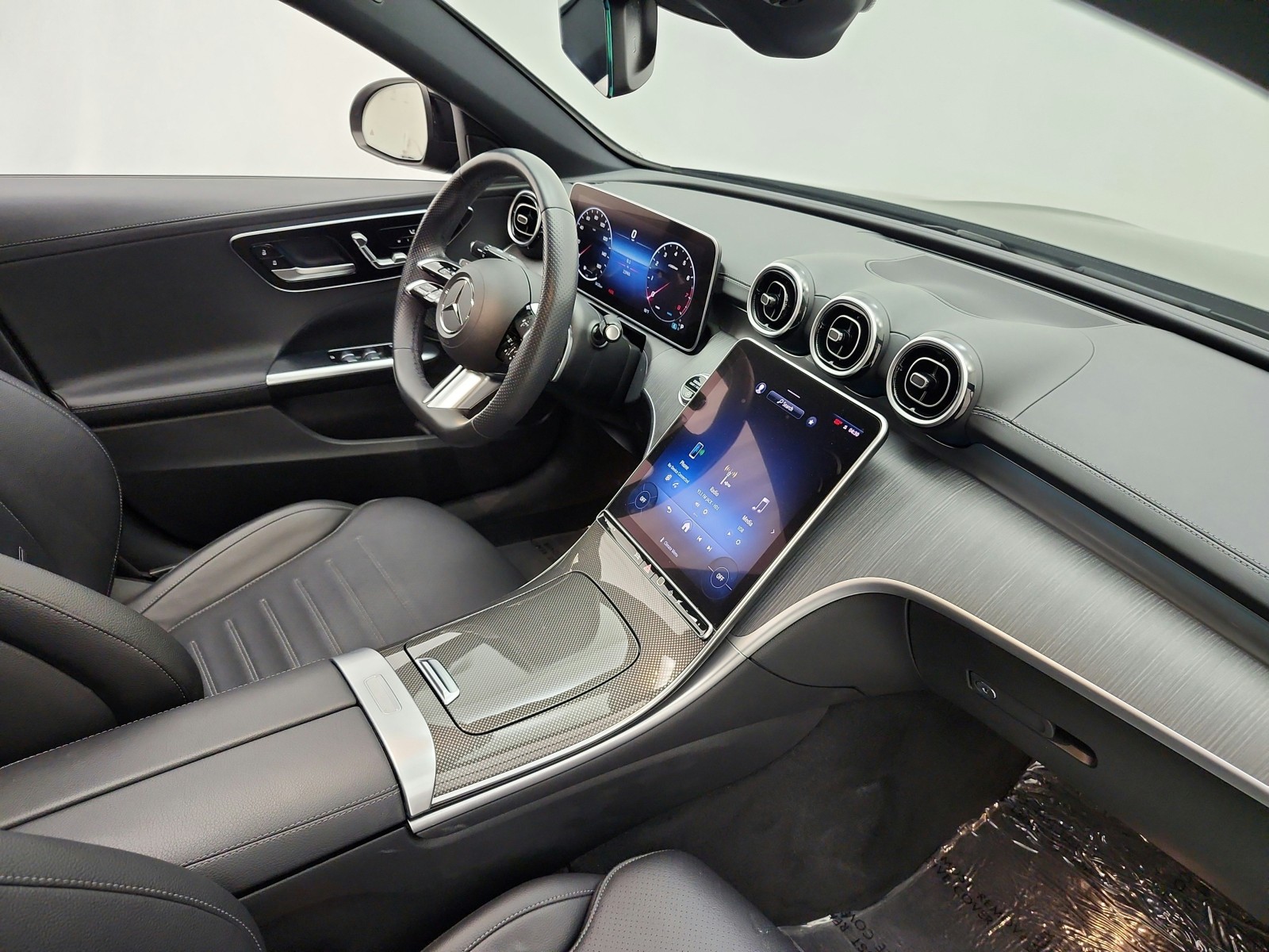 Used 2023 Black Mercedes-Benz C 300 Sedan image 17