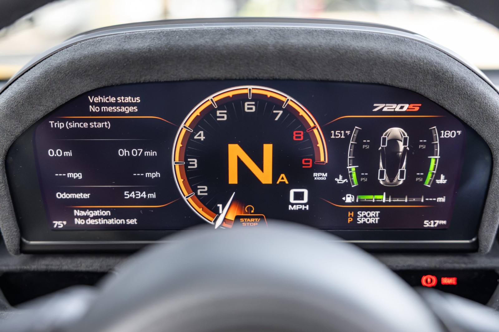 Used Car 2021 Mclaren 720s  Performance For Sale Under $320,000 In Boerne, Texas