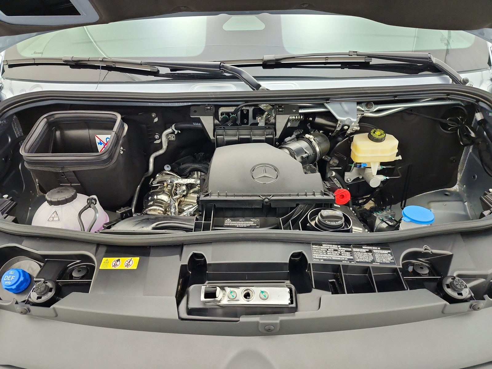 New 2026 Hightech Silver Mercedes-Benz High Roof 4-Cyl Diesel image 14