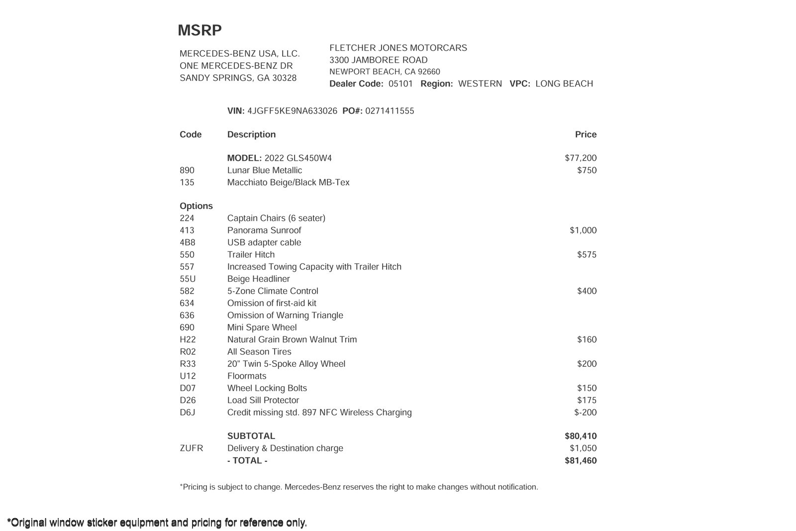 Used 2022 Lunar Blue Metallic Mercedes-Benz GLS 450 4MATIC® SUV image 25