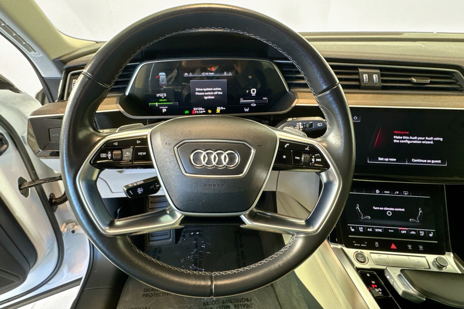 Used 2022 Glacier White Metallic Audi Premium Plus image 11